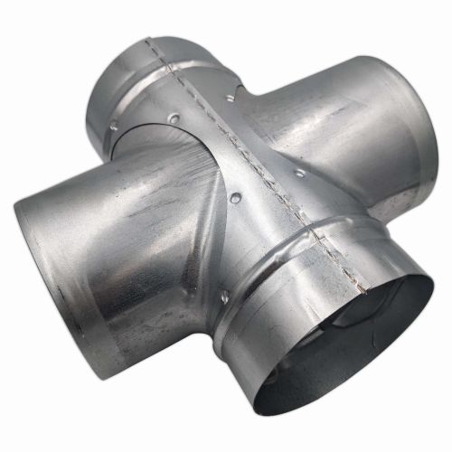 Czwórnik ocynkowany wentylacja fi 125/125