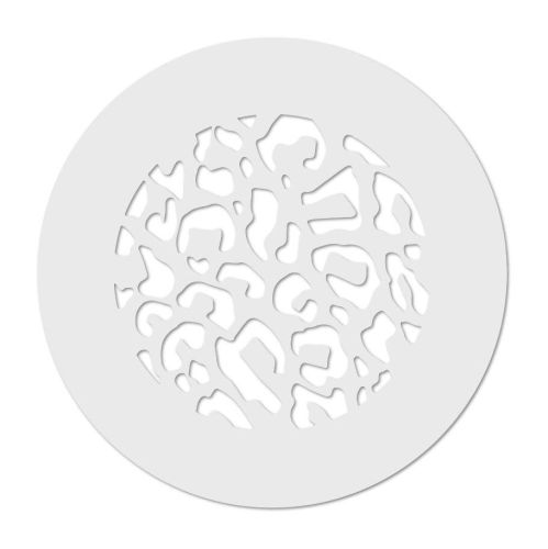 Pantera kratka ozdobna wentylacyjna okrągła, anemostat do rekuperacji fi 100