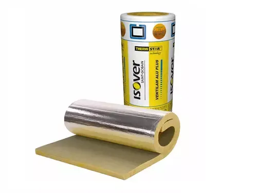 Wełna samoprzylepna isover izolacyjna do ocipenia wentyacja rekuperacja.jpg