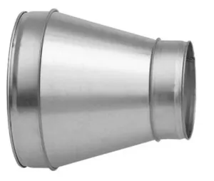 Redukcja segmentowa symetryczna RSS D-500/355 – stal ocynkowana do systemów wentylacyjnych 