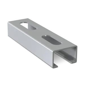 Profil montażowy NICZUK SZ-W1,25 28×18×1,25 mm – 2000 mm