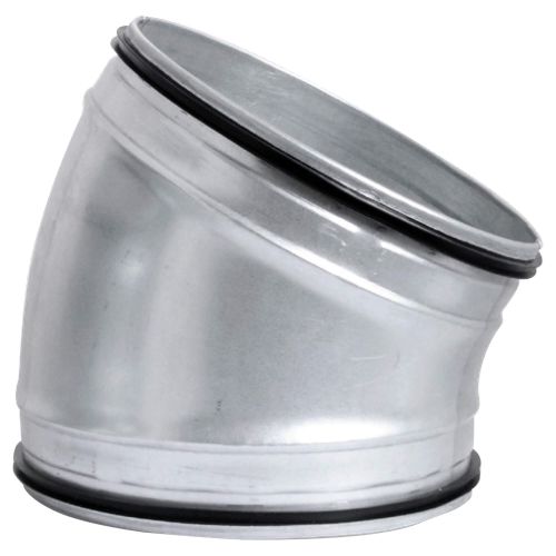 kolano wentylacyjne z uszczelka do kanałów wentylacyjnych Spiro 30 stopni