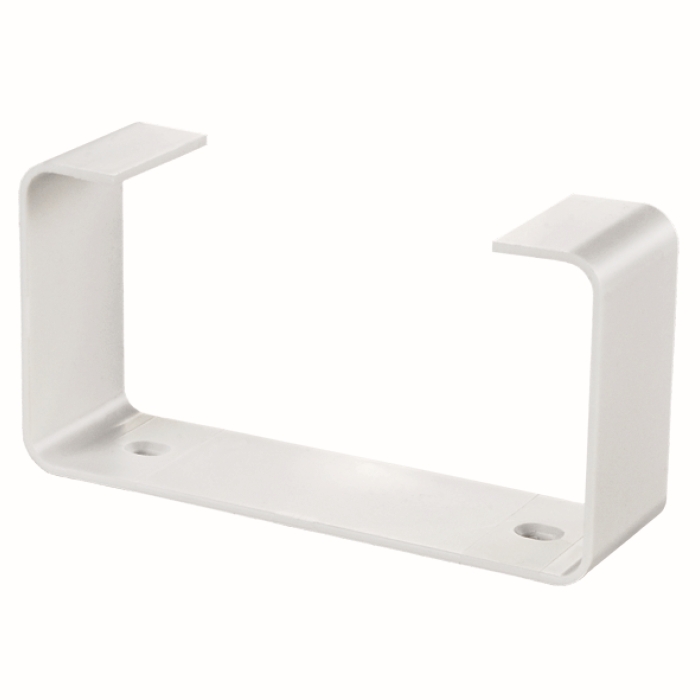 Uchwyt mocujący na kanał płaski 110x55 mm , biały